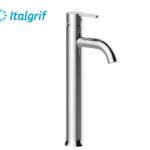 MEZCLADORA PARA LAVATORIO ALTA MONOCOMANDO MINIMALISTA - ITALGRIF