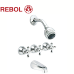 MEZCLADORA DE DUCHA Y TINA DE 8" - TREBOL