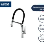 GRIFERÍA MEZCLADORA MONOCO LAVADERO CROMADA COSMOPOLITAN - VAINSA