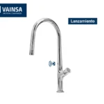 GRIFERÍA MEZCLADORA MONOCO LAVADERO NEGRONI SENSOR CROMADO - VAINSA