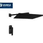 MONOCOMANDO DE DUCHA CON ACABADO BLACK - VAINSA