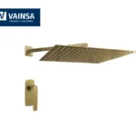 MONOCOMANDO DE DUCHA CON ACABADO GOLD - VAINSA
