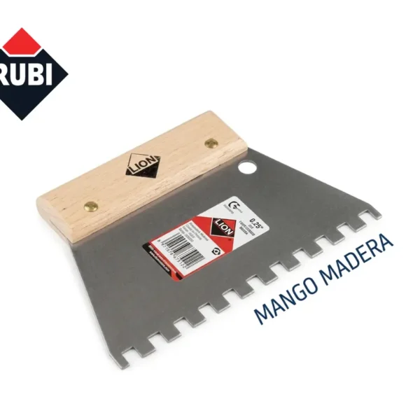 RASPINPRO PEINE 8X8X18 - RUBÍ