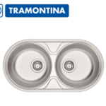 LAVADERO LUNA DUO 2C 36BS - TRAMONTINA