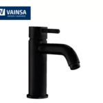 MEZCLADORA MONOCOMANDO BAJA PARA LAVATORIO BALI BLACK - VAINSA