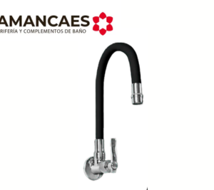 LLAVE LAVADERO MILLET PICO FLEX. NEGRO - AMANCAES