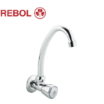 LLAVE DE ½” A LA PARED PARA COCINA - TREBOL