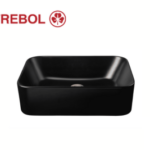 LAVATORIO SAMOA NEGRO MATE - TREBOL