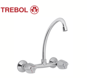 MEZCLADORA DE COCINA A LA PARED DE 8"