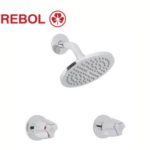 MEZCLADORA DE DUCHA DE 8" CON SALIDA DE 6"