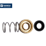 KIT DE EMPAQUE, RESORTE Y ASIENTO PARA FLUXÓMETRO - VAINSA