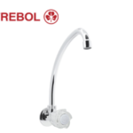 LLAVE DE ½” A LA PARED PARA COCINA - TREBOL