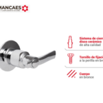 LLAVE DE DUCHA MILETT - AMANCAES