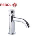 LLAVE TEMPORIZADA MINIMALISTA BAJA PARA LAVATORIO - TREBOL