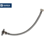 TUBO DE ABASTO PARA LAVATORIO 1/2" X 1/2" X 40CM - VAINSA