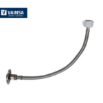 TUBO DE ABASTO PARA INODORO 1/2" X 7/8" X 40CM - VAINSA