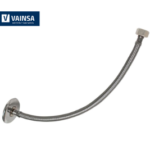 TUBO DE ABASTO PARA LAVATORIO 1/2" X 1/2" X 40CM - VAINSA