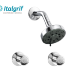 MEZCLADORA DE DUCHA 2 LLAVES CON SALIDA TECNO - ITALGRIF