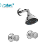 MEZCLADORA DE DUCHA 2 LLAVES CON SALIDA BARÚ - ITALGRIF