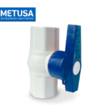 VÁLVULA ESFÉRICA PVC 3/4" - METUSA