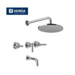 MEZCLADORA PARA DUCHA TINA C/SALIDA