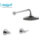 MEZCLADORA DE DUCHA 2 LLAVES CON SALIDA ESPAÑOLA - ITALGRIF