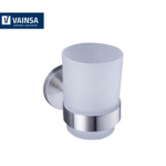 PORTA VASO CON VASO ACERO INOX - VAINSA