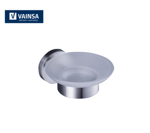 PORTA JABONERA DE ACERO INOX . VAINSA
