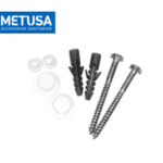 JUEGO DE PERNOS ANCLAJE AL PISO P/INODORO - METUSA