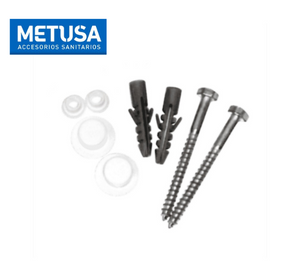 JUEGO DE PERNOS ANCLAJE AL PISO P/INODORO - METUSA