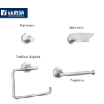 ACCESORIOS DE BAÑO 4 PIEZAS ROMANTIK - VAINSA