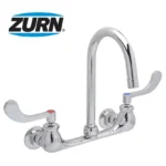 GRIFERIA PARA LAVADERO 8" CUELLO DE GANSO A LA PARED CROMADA - ZURN