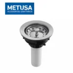 DESAGÜE CANASTILLA 3 1/2" A/INOX PP PERFECT  - METUSA