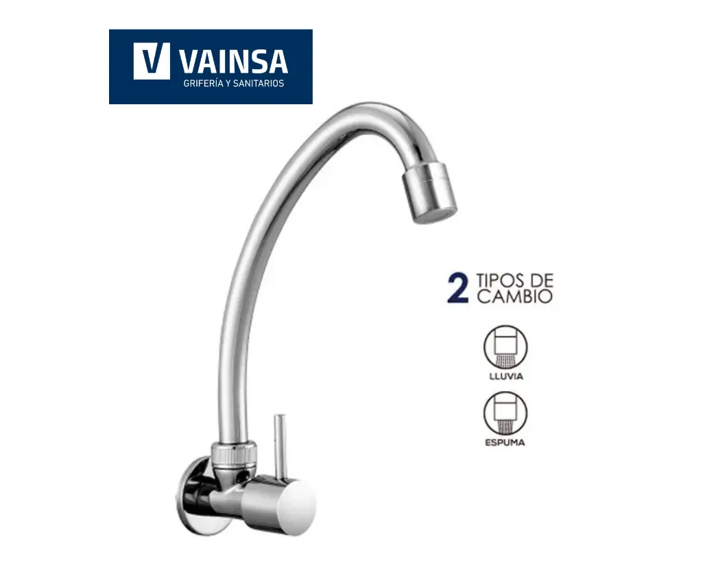 PLANTILLAS DE IMAGENES DE WEB - 2026-05-04T152430.582 LLAVE PARA LAVADERO A LA PARED - VAINSA - Imagen 1