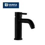 MEZCLADORA MONOCOMANDO BAJA PARA LAVATORIO BALI BLACK - VAINSA