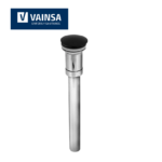 DESAGÜE PARA LAVATORIO TIPO PUSH BLACK MATE - VAINSA