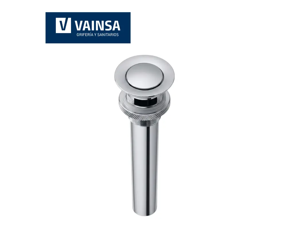 PLANTILLAS DE IMAGENES DE WEB - 2026-05-09T183019.478 DESAGÜE PARA LAVATORIO TIPO PUSH CON REBOSE - VAINSA - Imagen 1