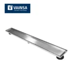 SUMIDERO DECORATIVO RECTANGULAR DE 4" X 80 CM - VAINSA
