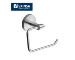 PAPELERA DE SOBREPONER ACERO INOX - VAINSA