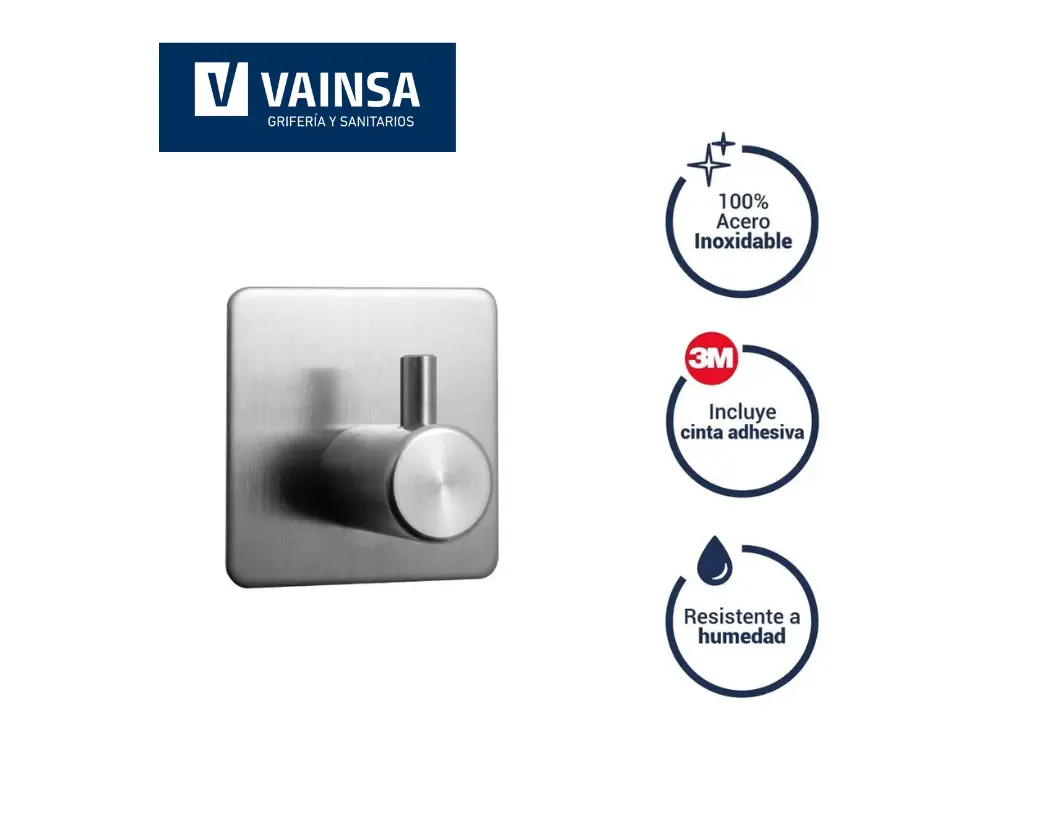 PLANTILLAS DE IMAGENES DE WEB - 2026-05-24T091234.705 PERCHERO INOX BALI CON 3M - VAINSA - Imagen 1