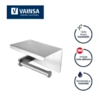 PAPELERA CON REPISA CON 3M - VAINSA