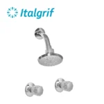 MEZCLADORA DE DUCHA 2 LLAVES CON SALIDA TECNO - ITALGRIF