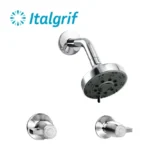 MEZCLADORA DE DUCHA 2 LLAVES CON SALIDA TECNO - ITALGRIF