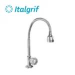 LLAVE PARA LAVADERO AL MUEBLE CON PICO FLEXIBLE - ITALGRIF