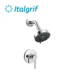 MEZCLADORA MONOCOMANDO DE DUCHA CON SALIDA TECNO - ITALGRIF