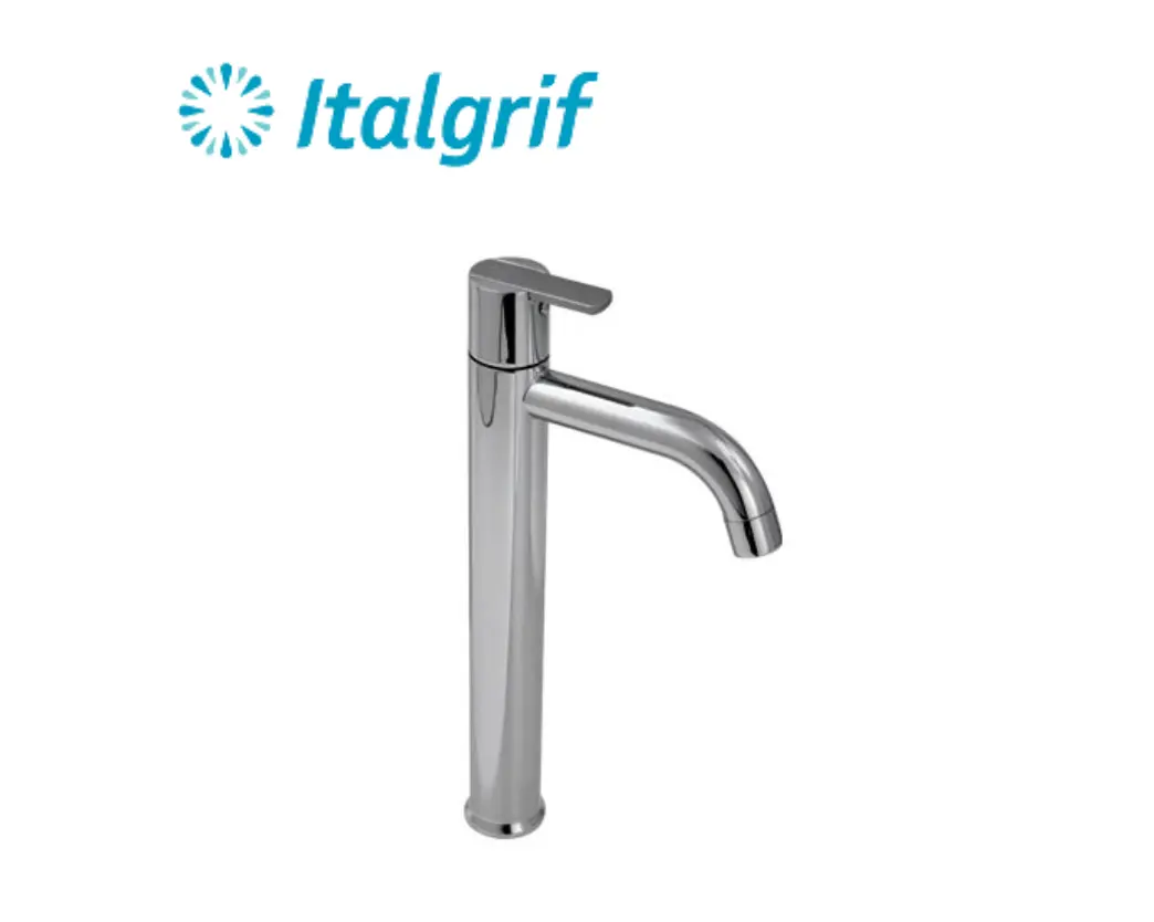 PLANTILLAS DE IMAGENES DE WEB - 2026-05-30T115028.548 LLAVE DE LAVATORIO ALTA MINIMALISTA - ITALGRIF - Imagen 1