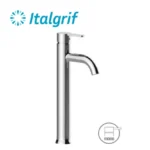 MEZCLADORA PARA LAVATORIO ALTA MONOCOMANDO MINIMALISTA - ITALGRIF