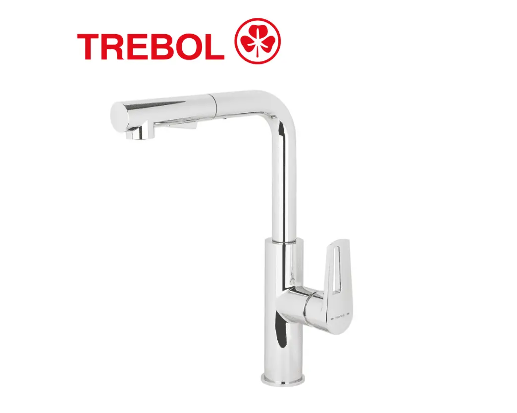 PLANTILLAS DE IMAGENES DE WEB - 2026-06-02T210857.389 MEZCLADORA MONOCOMANO DE COCINA TEMPRA PICO EXTRAIBLE - TREBOL - Imagen 1