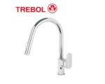 MEZCLADORA MONOCOMANO DE COCINA OXFORD PICO EXTRAIBLE - TREBOL