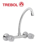 MEZCLADORA DE COCINA A LA PARED DE 8" - TREBOL